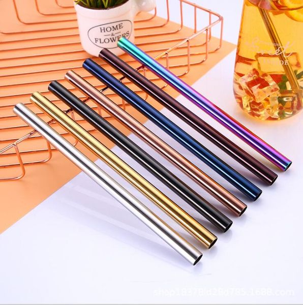 stainless steel metal drinking straw 215*12mm straight reusable drinking straw for mugs 7 colors customize size
stainless steel metal drinking straw 215*12mm straight reusable drinking straw for mugs 7 colors customize size