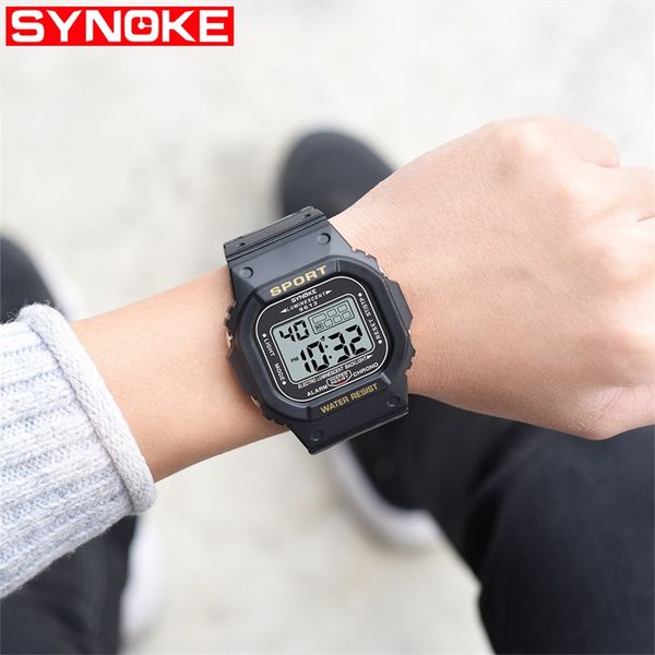 synoke brand digital watch watch men relojes de mano para hombre cool reloj man saat erkek men, Slivery;brown
synoke brand digital watch watch men relojes de mano para hombre cool reloj man saat erkek men, Slivery;brown