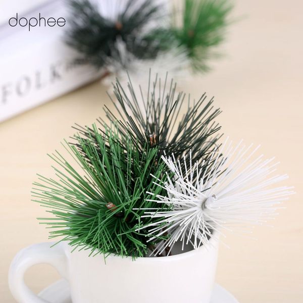 dophee 10pcs artificial plant pine needles garland wreath decoration diy mixed branchs christmas ornament decoration supplies
dophee 10pcs artificial plant pine needles garland wreath decoration diy mixed branchs christmas ornament decoration supplies