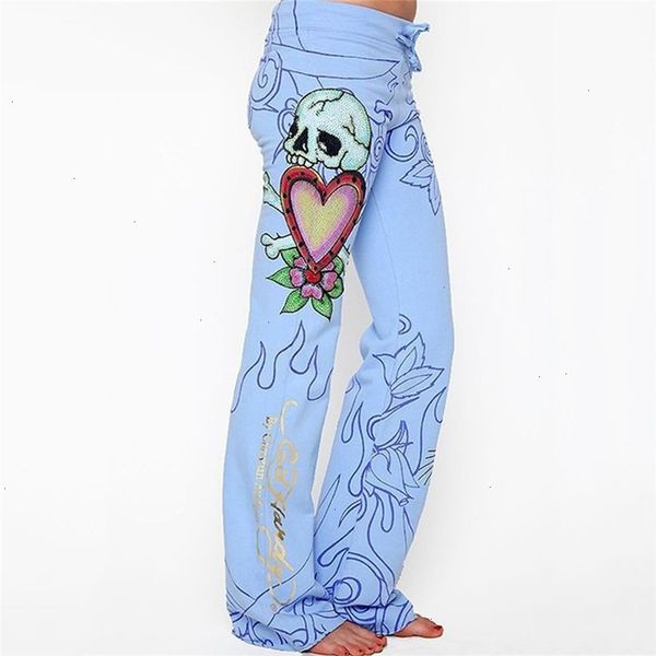 new 2019 brand fashion casual women long pants baggy skull rose printed wide leg boho pants elegant ladies pants, Black;white
new 2019 brand fashion casual women long pants baggy skull rose printed wide leg boho pants elegant ladies pants, Black;white