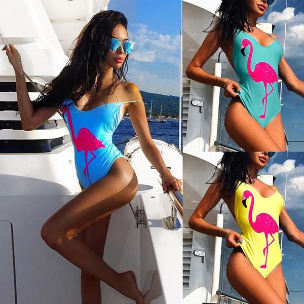 2019 flamingos bikini women one piece suit printing swimming suit for female strapless bikini ladies swimwear summer bandeau, White;black
2019 flamingos bikini women one piece suit printing swimming suit for female strapless bikini ladies swimwear summer bandeau, White;black