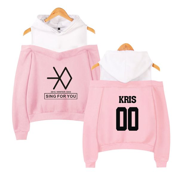 2018 new kpop exo lu han se hun kai exo overdose hoodies women harajuku fashion sweatshirts casual girl pullovers, Black
2018 new kpop exo lu han se hun kai exo overdose hoodies women harajuku fashion sweatshirts casual girl pullovers, Black