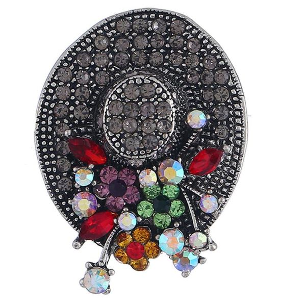 fashion hipster hat crystal brooch fashion elegant wedding party jewelry for women ladies shirt dress other outfits, Gray
fashion hipster hat crystal brooch fashion elegant wedding party jewelry for women ladies shirt dress other outfits, Gray