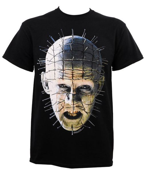 Authentic HELLRAISER Pinhead Close-Up T-Shirt NEW High Quality Custom Printed Tops Hipster Tees T Shirt Print Round Neck Man
Authentic HELLRAISER Pinhead Close-Up T-Shirt NEW High Quality Custom Printed Tops Hipster Tees T Shirt Print Round Neck Man