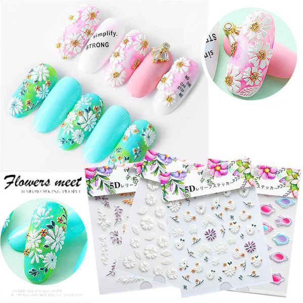 3d engraved flower nail sticker embossed flower nail water decals empaistic nail water slide decals fashion nails, Black
3d engraved flower nail sticker embossed flower nail water decals empaistic nail water slide decals fashion nails, Black