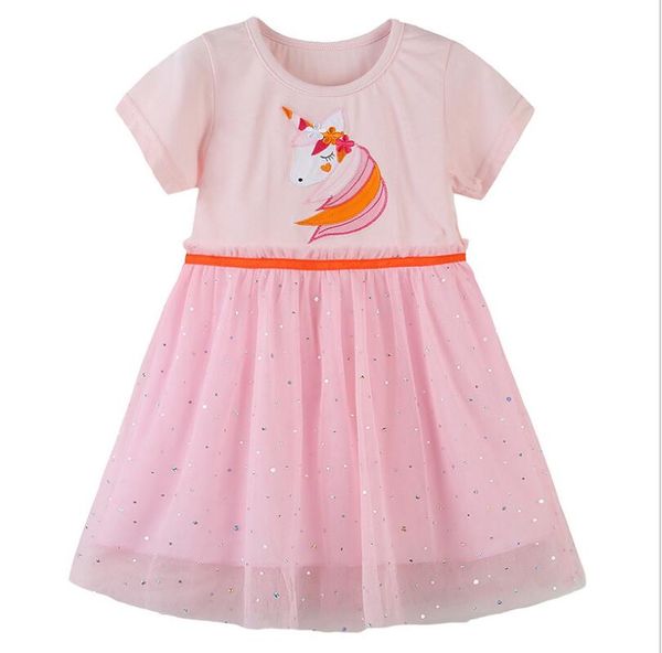new children's mesh princess skirt cartoon unicorn print small children's lace skirt in summer ing, Red;yellow
new children's mesh princess skirt cartoon unicorn print small children's lace skirt in summer ing, Red;yellow