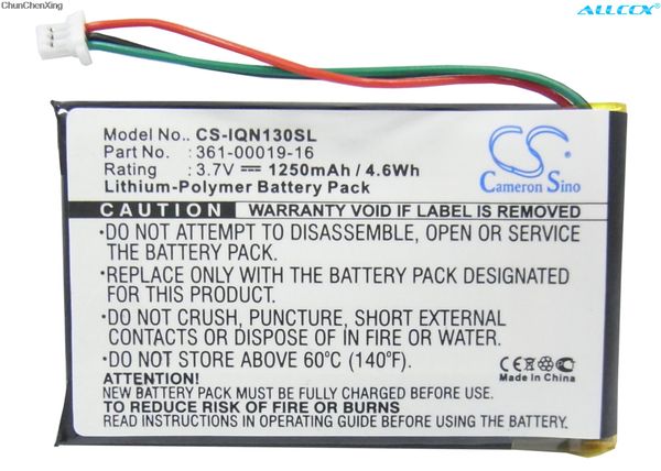 cameron sino 1250mah battery 361-00019-16 for garmin nuvi 1300, 1340t pro, 1350, 1350t, 1370, 1370t, 1375t, 1390, 1390t, 1490
cameron sino 1250mah battery 361-00019-16 for garmin nuvi 1300, 1340t pro, 1350, 1350t, 1370, 1370t, 1375t, 1390, 1390t, 1490