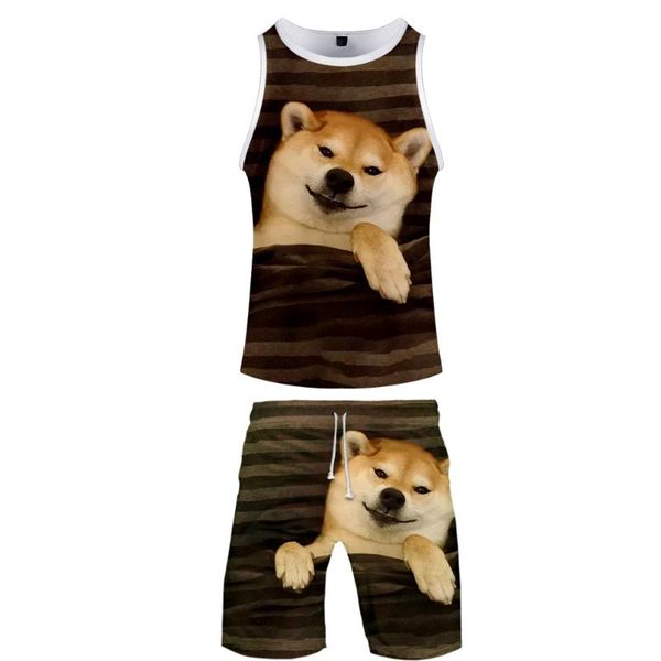 2019 shiba inu two piece set tank and shorts harajuku women shiba inu tank streetwear harajuku sleeveless plus size, White
2019 shiba inu two piece set tank and shorts harajuku women shiba inu tank streetwear harajuku sleeveless plus size, White