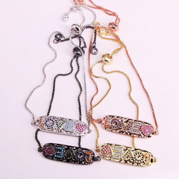 6шт, радуга cz бар цепной браслет женщина цирконий браслет-оберег ювелирные изделия, Black
6шт, радуга cz бар цепной браслет женщина цирконий браслет-оберег ювелирные изделия, Black