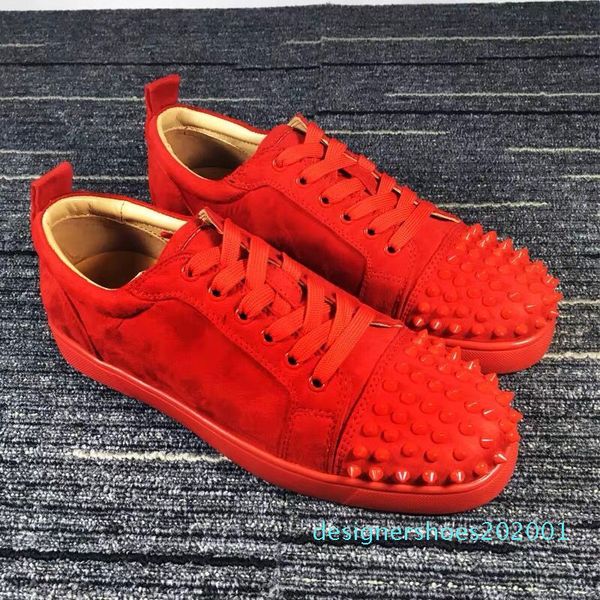 2019 new designer sneakers red bottom shoe low cut suede spike luxury shoes for men and women shoes party crystal leather sneakers d01, Black
2019 new designer sneakers red bottom shoe low cut suede spike luxury shoes for men and women shoes party crystal leather sneakers d01, Black
