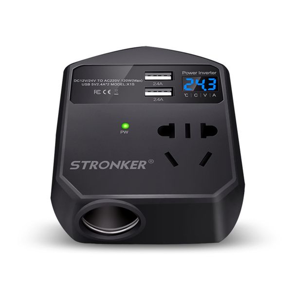 120w car high power inverter dc12v/24v to 220v power inverter volts converter charger inversor transformer car accessries
120w car high power inverter dc12v/24v to 220v power inverter volts converter charger inversor transformer car accessries