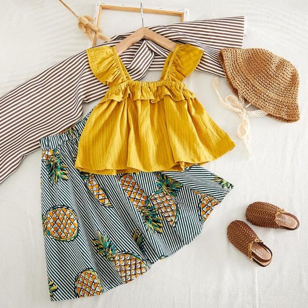 kids clothes summer toddler girls clothes set pineapple 2pcs tracksuit suit children outfits for baby girls 2 6 7 8 year, White
kids clothes summer toddler girls clothes set pineapple 2pcs tracksuit suit children outfits for baby girls 2 6 7 8 year, White