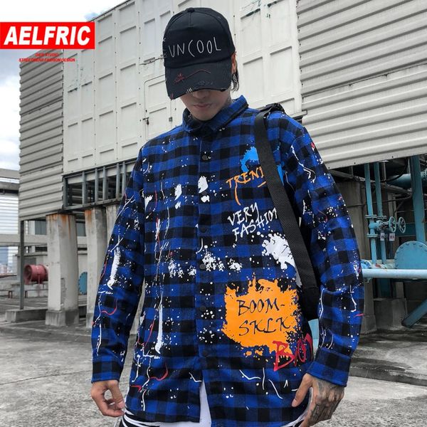 aelfric fashion plaid funny graffiti shirts mens harajuku streetwear 2019 hip hop casual cotton male long sleeve oversized, White;black
aelfric fashion plaid funny graffiti shirts mens harajuku streetwear 2019 hip hop casual cotton male long sleeve oversized, White;black