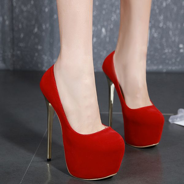 with box 16cm lady nightclub party dance shoes red suede platform stiletto heel designer pumps fashion luxury designer women shoes, Black
with box 16cm lady nightclub party dance shoes red suede platform stiletto heel designer pumps fashion luxury designer women shoes, Black