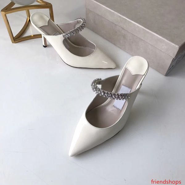 women flat sandal patent leather mules crystal strap stiletto high heel sandals lady pointed white diamond sandal pointed slide style newest
women flat sandal patent leather mules crystal strap stiletto high heel sandals lady pointed white diamond sandal pointed slide style newest