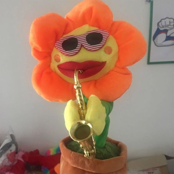 singing dancing saxophone sunflower toy usb charging electric toy
singing dancing saxophone sunflower toy usb charging electric toy