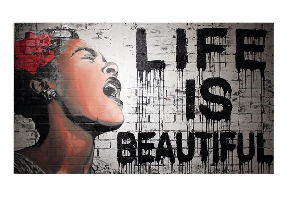 banksy wall street art life is beautiful home decor handpainted &hd print oil paintings on canvas wall art pictures 200217
banksy wall street art life is beautiful home decor handpainted &hd print oil paintings on canvas wall art pictures 200217