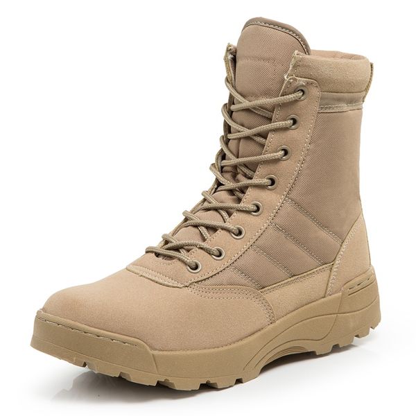 Big Size 37--46 Mens Combat Boots Male Tactics Boots Desert Shoes Camouflage Military Tactical Boots C2-578