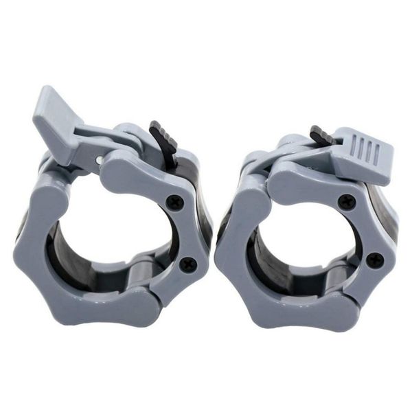 workout weightlifting fitness training barbell clamps 2 inch quick release pair of locking weight bar plate locks collar clips
workout weightlifting fitness training barbell clamps 2 inch quick release pair of locking weight bar plate locks collar clips
