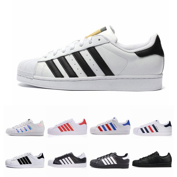 classic super star white hologram iridescent junior men superstars 80s sneakers pride womens mens trainers stan smith sports shoes 36-45, Black
classic super star white hologram iridescent junior men superstars 80s sneakers pride womens mens trainers stan smith sports shoes 36-45, Black