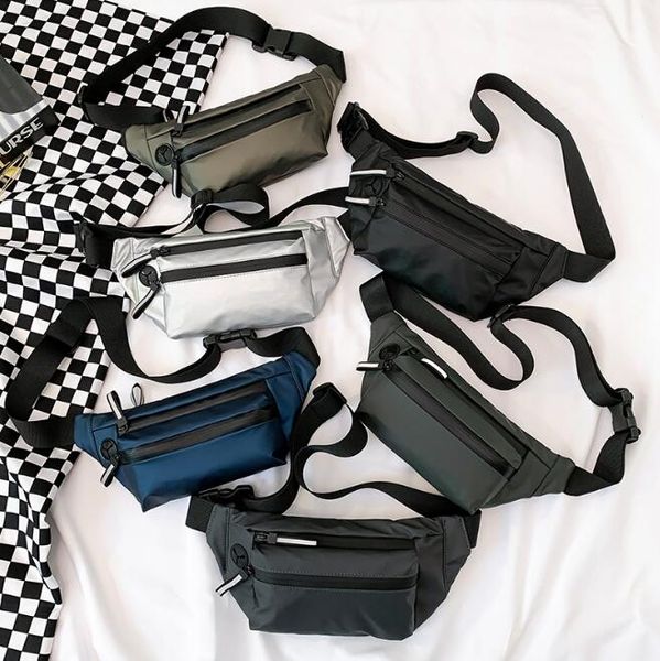 fashionable men's shoulder bag, simple casual trendy male chest bag, riding back shoulder mobile phone bag
fashionable men's shoulder bag, simple casual trendy male chest bag, riding back shoulder mobile phone bag