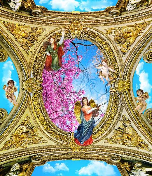 custom 3d p wallpaper 3d romantic the arrival of fairies and angels 3d ceiling wall papers home decor
custom 3d p wallpaper 3d romantic the arrival of fairies and angels 3d ceiling wall papers home decor