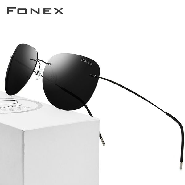 polarized rimless sunglasses men ultralight feminino screwless frameless titanium alloy sun glasses for women, White;black
polarized rimless sunglasses men ultralight feminino screwless frameless titanium alloy sun glasses for women, White;black