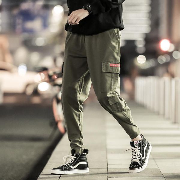 plus size men clothing cargo pants multi pocket cuffed trousers style elastic waist mens casual multicam pants xxxxxl, Black
plus size men clothing cargo pants multi pocket cuffed trousers style elastic waist mens casual multicam pants xxxxxl, Black