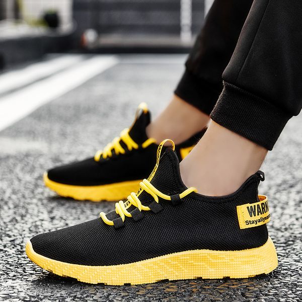 fashion sneakers lac-up men shoes walking mesh men casual shoes lightweight vulcanize zapatillas hombre, Black
fashion sneakers lac-up men shoes walking mesh men casual shoes lightweight vulcanize zapatillas hombre, Black