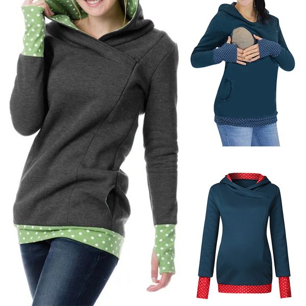 clothes for women solid hooded clothes for nursing long sleeve pullover hoodie pregnant clothes for winter ropa maternal, White
clothes for women solid hooded clothes for nursing long sleeve pullover hoodie pregnant clothes for winter ropa maternal, White