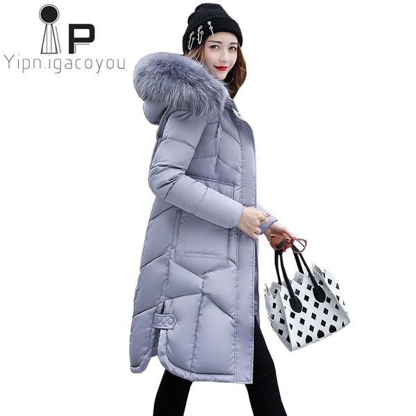 parka women thicken winter long coat women down jacket slim big fur collar hooded jacket plus size fashion ladies warm overcoat, Black
parka women thicken winter long coat women down jacket slim big fur collar hooded jacket plus size fashion ladies warm overcoat, Black