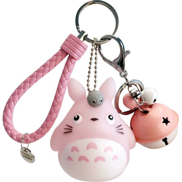 10pcs/lot women keychains fashion jewelry pu leather woven diy ropes key ring chains bell fat totoro car decorations party gift, Silver
10pcs/lot women keychains fashion jewelry pu leather woven diy ropes key ring chains bell fat totoro car decorations party gift, Silver