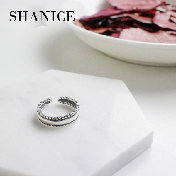 shanice 925 sterling silver open rings twist edge midi somooth adjustable joint finger rings fashion silver jewelry
shanice 925 sterling silver open rings twist edge midi somooth adjustable joint finger rings fashion silver jewelry