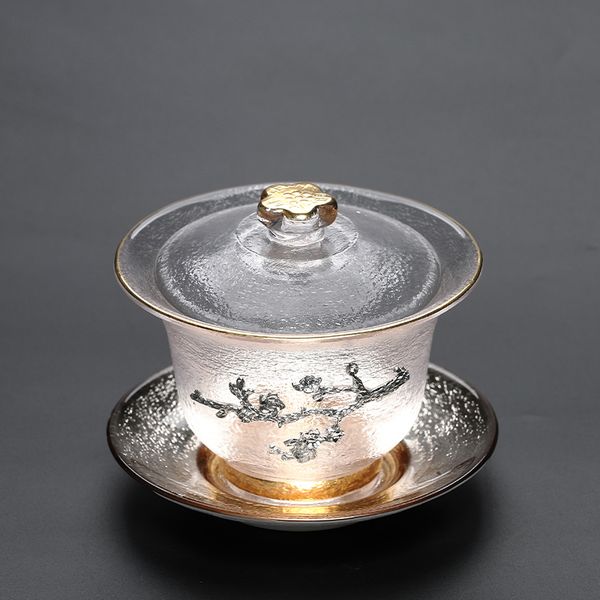 gaiwan glass 150мл пиалу блюдце lid комплект серебряный чай супница kung fu tea set master cup teaware drinkware контейнер crafts decor
gaiwan glass 150мл пиалу блюдце lid комплект серебряный чай супница kung fu tea set master cup teaware drinkware контейнер crafts decor