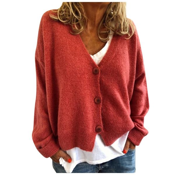 fashion casual loose v-neck long sleeve open sweater for autumn winter 2019 female new with button cotton sweaters top, White;black
fashion casual loose v-neck long sleeve open sweater for autumn winter 2019 female new with button cotton sweaters top, White;black