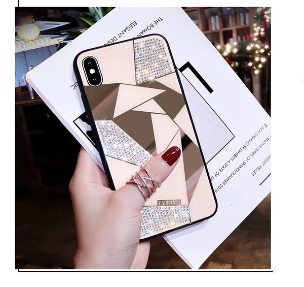 luxury designer stylish premium diamond mirror diamond case for iphone 11 pro x 6s 7 8 plus xs xr max soft silicone back cover
luxury designer stylish premium diamond mirror diamond case for iphone 11 pro x 6s 7 8 plus xs xr max soft silicone back cover