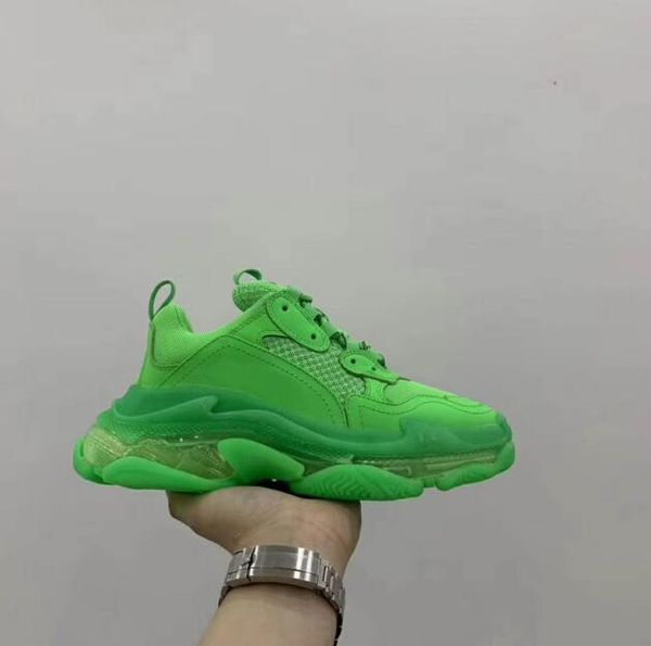 Hot!!2019 Fashion Paris Triple-S Casual Shoes for Men's Women Fluorescent Green Ceahp Sports Designer Shoe Sneaker Size 36-45 11
Hot!!2019 Fashion Paris Triple-S Casual Shoes for Men's Women Fluorescent Green Ceahp Sports Designer Shoe Sneaker Size 36-45 11