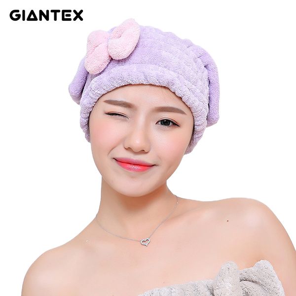 towel giantex bowknot women bathroom absorbent quick-drying polyester cotton bath hair dry cap head wrap hat salon u1226
towel giantex bowknot women bathroom absorbent quick-drying polyester cotton bath hair dry cap head wrap hat salon u1226