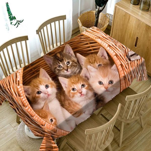 cute kittens thicken cotton tablecloth 3d dog and cat washable cloth rectangular and round table cloth
cute kittens thicken cotton tablecloth 3d dog and cat washable cloth rectangular and round table cloth