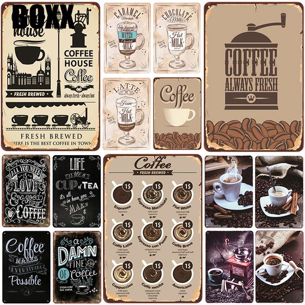 coffee plaque metal vintage tin sign pin up shabby chic decor metal signs vintage bar decoration metal poster pub room decor plate
coffee plaque metal vintage tin sign pin up shabby chic decor metal signs vintage bar decoration metal poster pub room decor plate
