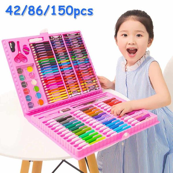 150pcs colored pencil artist kit painting crayon marker pen brush drawing tools set kindergarten drawing supplies kids gufts
150pcs colored pencil artist kit painting crayon marker pen brush drawing tools set kindergarten drawing supplies kids gufts