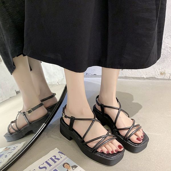 clear heels low sandals woman leather comfort shoes for women suit female beige wedge espadrilles platform 2020 women's, Black
clear heels low sandals woman leather comfort shoes for women suit female beige wedge espadrilles platform 2020 women's, Black