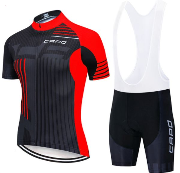 2020 new capo summer cycling jersey set breathable team racing sport bicycle jersey mens cycling clothing short bike nw, Black;blue
2020 new capo summer cycling jersey set breathable team racing sport bicycle jersey mens cycling clothing short bike nw, Black;blue