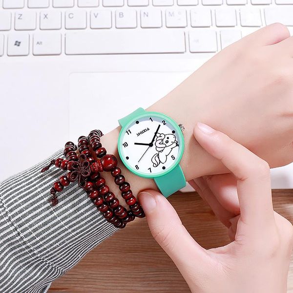 new popular children's cartoon unicorn girl candy color jelly girl junior high school pupil girl quartz watch bfjqk, Blue
new popular children's cartoon unicorn girl candy color jelly girl junior high school pupil girl quartz watch bfjqk, Blue