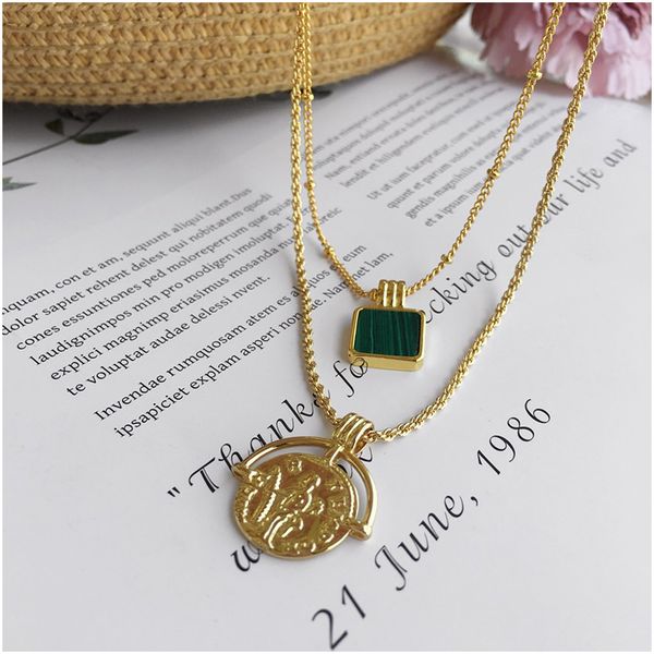 copper 2020 new fashion bohemian double necklace fashion jewelry gif luxury designer jewelry women necklace with box, Silver
copper 2020 new fashion bohemian double necklace fashion jewelry gif luxury designer jewelry women necklace with box, Silver