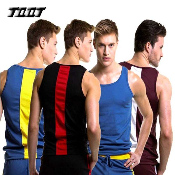 men' tank tqqt mens patchwork plus size leisure fitness vest male gyms clothing undershirt 5j0430, White;black
men' tank tqqt mens patchwork plus size leisure fitness vest male gyms clothing undershirt 5j0430, White;black