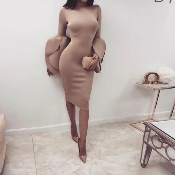 2018 new fashion khaki long petal sleeve celebrity party dress elegant bodycon summer autumn midi dress vestidos dropshipping, Black;gray
2018 new fashion khaki long petal sleeve celebrity party dress elegant bodycon summer autumn midi dress vestidos dropshipping, Black;gray