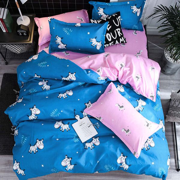 home textile cartoon zebra bedding sets children's beddingset bed linen duvet cover bed sheet pillowcase/bed sets non-fading
home textile cartoon zebra bedding sets children's beddingset bed linen duvet cover bed sheet pillowcase/bed sets non-fading