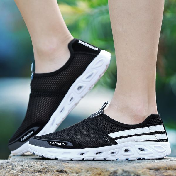 mesh breathable mens walking shoes men outdoor slip on shoe sneakers chaussure de marche homme wandelschoenen heren comfortable, Black
mesh breathable mens walking shoes men outdoor slip on shoe sneakers chaussure de marche homme wandelschoenen heren comfortable, Black