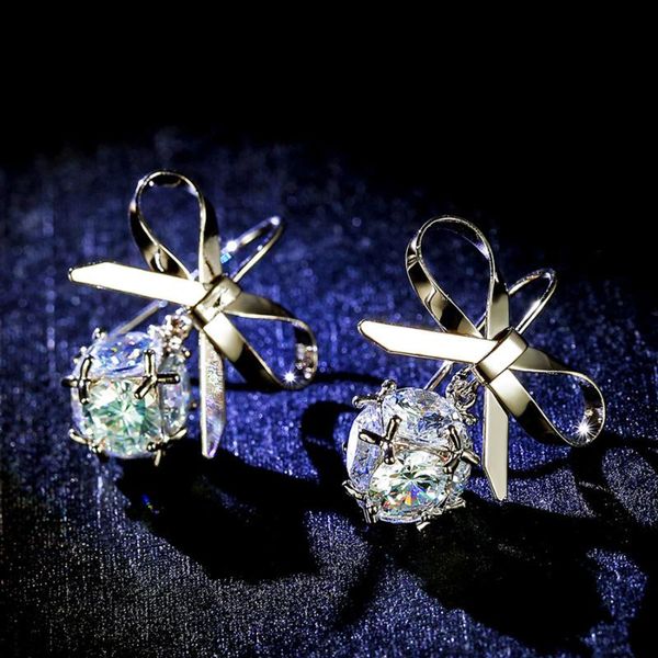11.11 fashion bowknot design rhinestone clip on earrings for girls daily wearing jewellery accessories no hole ear jewelry gift, Silver
11.11 fashion bowknot design rhinestone clip on earrings for girls daily wearing jewellery accessories no hole ear jewelry gift, Silver